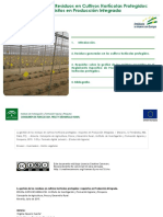 UNIDAD 3 - Gestión de Los Residuos Generados en Los Cultivos Horticolas Protegidos