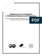 Guidelines Evaluation Reserves Resources 2001