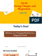 Ch-04 Moving Charges and Magnetism: Lect-10