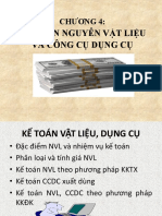 Chương 4 - Kế toán NVL, CCDC