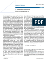 Safety of Microneedles For Transdermal Drug Delivery