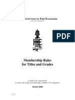 Membership Rules for Titles Grades