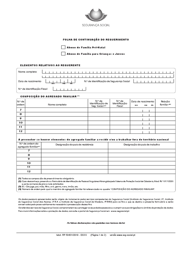 RP 5045 1 DGSS | Download grátis PDF | Bem-estar social | Economias