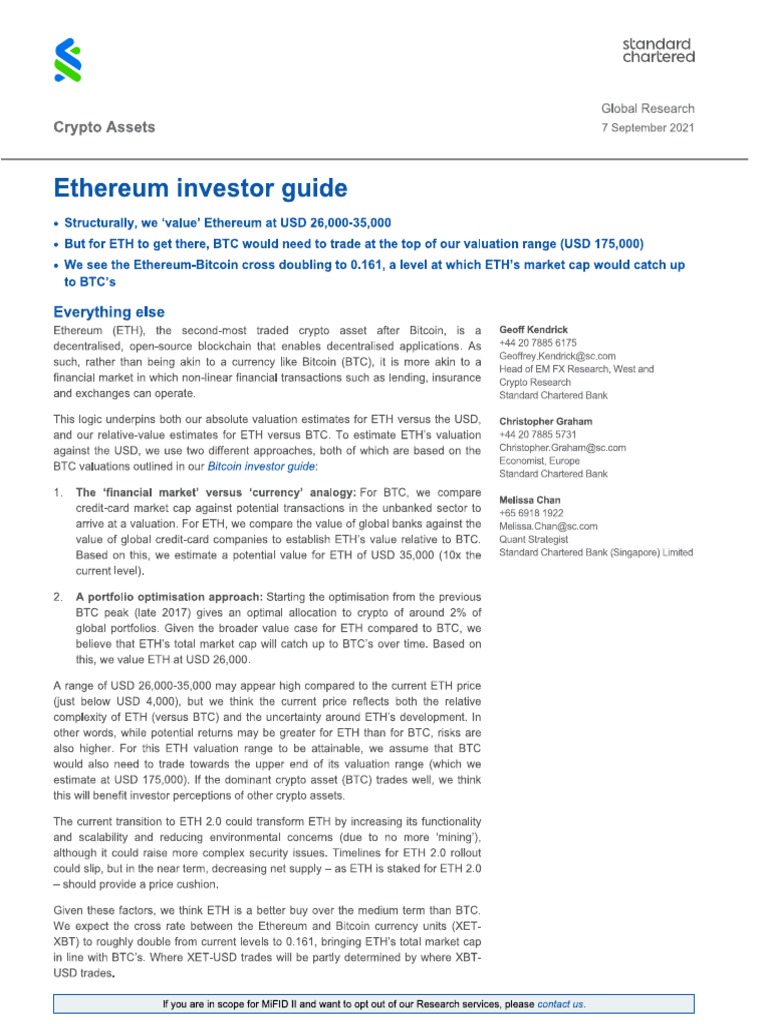 Ethereum Investor Guide | PDF