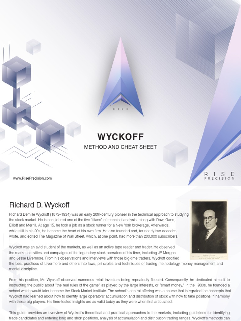 Wyckoff: Method and Cheat Sheet | PDF
