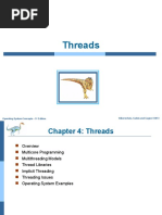 Threads: Silberschatz, Galvin and Gagne ©2013 Operating System Concepts - 9 Edition