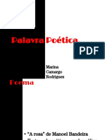 Palavra Poética - Marina Camargo Rodrigues