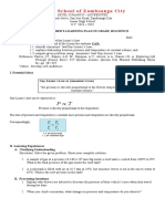 Claretschool Ofzamboangacity: Teacher'S Learning Plan in Grade 10 Science