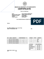 Certificate: Muhammadiyah University of Purwokerto