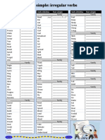 Past Simple Groups