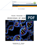 Core Course 1: Principles of Genetics: Lecture Manual in