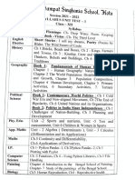 Syllabus Class 12