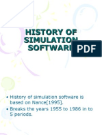 History of Simulation Software