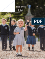 Uniform List: A Guide For Parents and Pupils