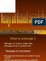 Message and Document Communication