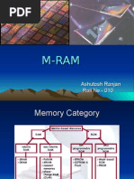 Download M-RAM  Magnetoresistive  Random by VinayKumarSingh SN5324115 doc pdf