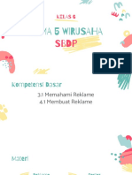 Kelas VI Tema 5 SBDP