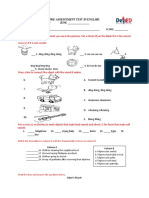 Pre-Test - English 2