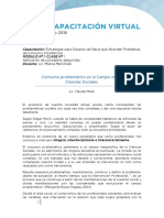 Consumo Problemático en El Campo de Las Ciencias Sociales - MATERIAL PARA at en Adicciones