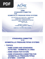 Asme Standards Committee Gas Technology Institute