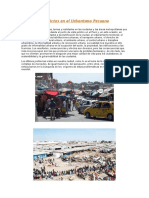 Conflictos en El Urbanismo Peruano