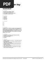 Unit 8 Quiz: Answer Key | PDF