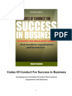 Codes of Conduct For Success in Business