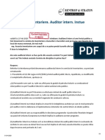 S6 - Comisie de Inventariere. Auditor Intern. Institutie Publica