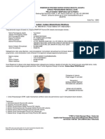 Surat Tanda Registrasi Pekerja Provinsi Dki Jakarta I Gede Ardhy Suarabaskara