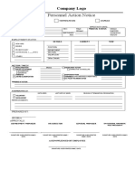 Employee Movement Request Form | PDF