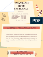 Pemantapan Mutu Eksternal - Kelompok 5 - 3a