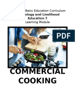 Commercial Cooking Module: Kitchen Tools, Measurement, Recipes