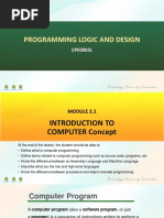 (M2-MAIN) Introduction To Computer and Programming Concepts