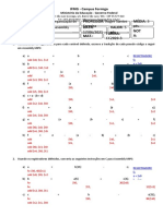 (EXER) AOC - Linguagem Assembly MIPS (GABARITO)