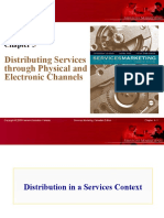Distributing Services Through Physical and Electronic Channels