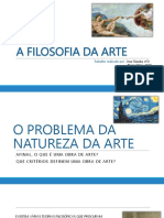 A Filosofia Da Arte