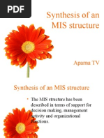 Synthesis of An MIS Structure