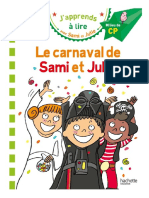 Le Carnaval de Sami Et Julie Tapuscrit