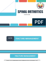 1-Management Fracture Spinal Orthotics