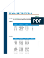 Referencias - Ejercicios