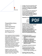 IS Audit - PI dalam SIA Terkomputerisasi - General Control