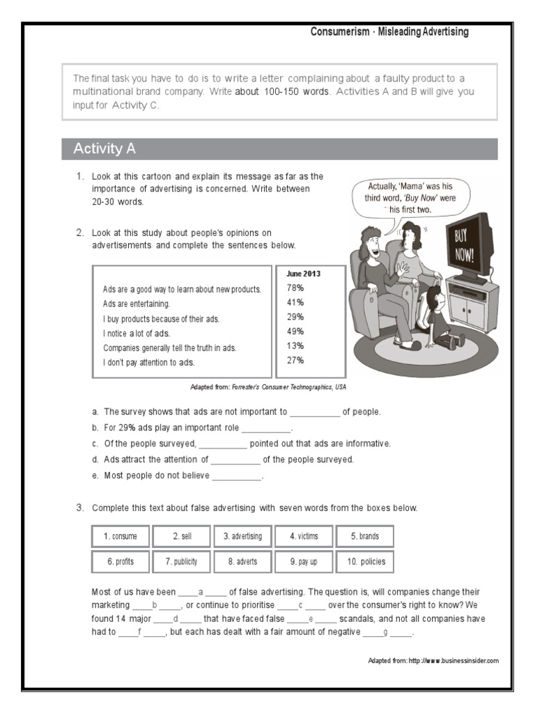 Misleading Advertising and Consumer Rights | PDF | Advertising | False ...