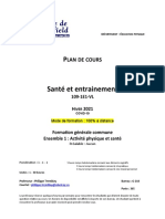 1 PLAN de COURS Sante Et Entrainement a-2020 109-1P1 VL Philippe Tremblay