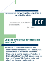 Inteligenta Emotional A- Conditie a Reusitei in Viata