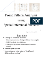 Point Pattern Analysis: Using Spatial Inferential Statistics