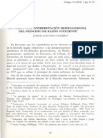 Acevedo Guerra,Jorge en Torno a La Interpretación Heideggeriana Del Principio de Razón Suficiente Pp.11