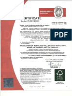 Lutepel_certificado Bureau Veritas_fsc_papel Kraft Natural