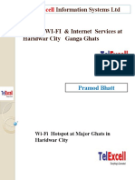 Manage WI-FI & Internet Services at Haridwar City Ganga Ghats