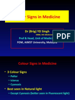 Colour Signs in Medicine YDS