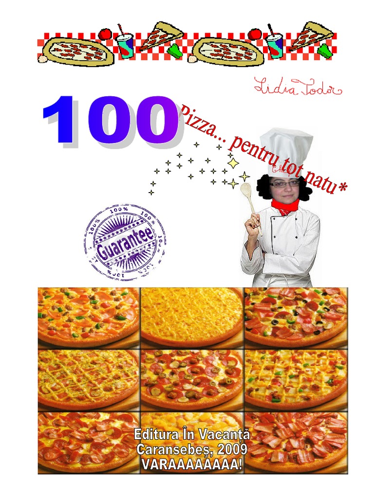 100 Retete de Pizza | PDF
